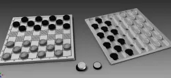 checkers game magnetic