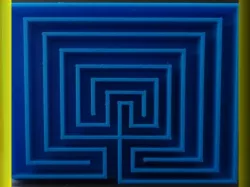 Classical square seven path Labyrinth