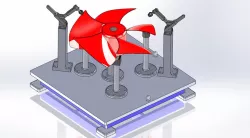 CMM Fixture - Fan