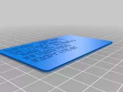 creditcard sander