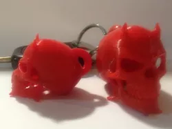Devil skull keychain remix