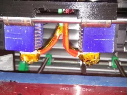 E3D Dual Extruder Bowden mount