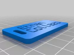 ethan luggage label