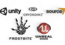 Game engine logos