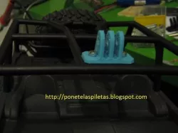 GoPro Hero 3 mount for Axial Dingo