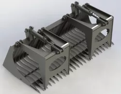 Grapple bucket