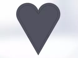 heart ashtray