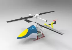 Helicopter 3D model