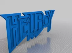 HELLBOY BAS-RELIEF