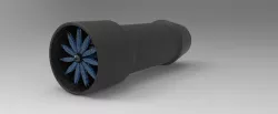 jet engine model