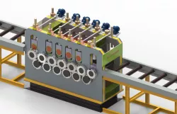 Leveler machine
