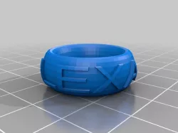 LEXA 2 My Customized Text Ring/Bracelet/Crown Thing