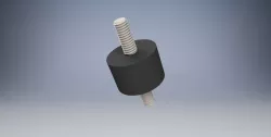M4 15x10mm Double Ends Rubber Mount Anti-vibration