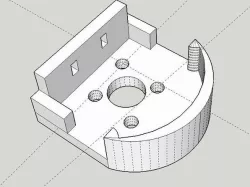 Multiplex Twinstar II motor mount