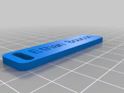 My Customized Customizer Version of luggage label