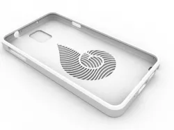 Note 3 Case with Jenandesign Inc logo mark