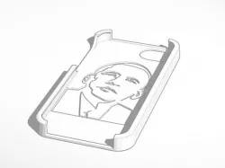 Obama Stencil case for Iphone 5