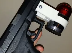Picatinny rail mount for PPS 40mm Airsoft Grenade/Shower Shell