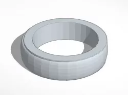 Plain ring band 2  smaller less chunky elagant