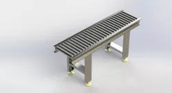 STAINLESS STEEL ROLL CONVEYOR