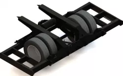 Stinger axle