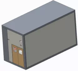 Telecommunication room design for customer in Brazil