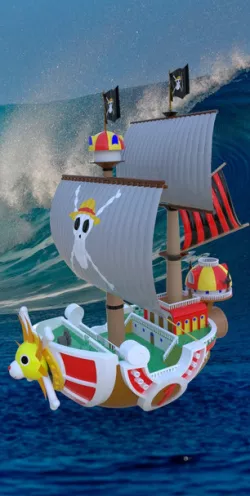 Thousand Sunny (One Piece) CAD version.