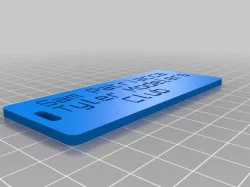 TMC Luggage Label
