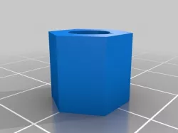 Tripod 1/4" nut