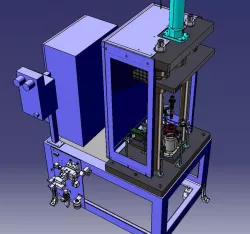 Two-step press-fitting machine