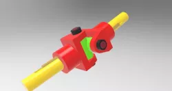 universal joint  , nx 10 ,render, keyshot.