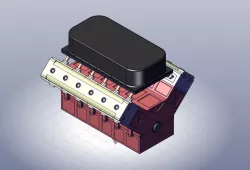 V - 12 Engine