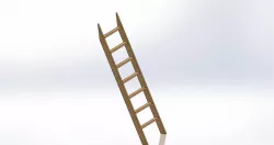 Wooden Playground Ladder