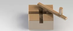 wooden sliding toy