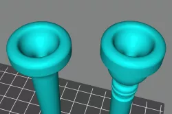 1-1/2C Trumpet Mouthpiece Equivalent