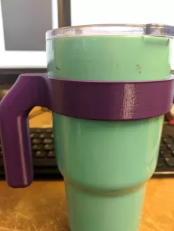 20oz Tumbler Happy Handle Compact (RTIC/YETI)