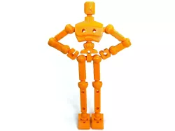 3d Print STL File 3D Printable Fully Articulated Action Figure "Flexifriend" - Customizable & Open Source Toy for Creative Play