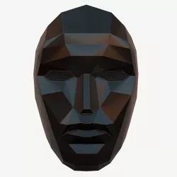 3D Squid game Boss mask VIP Low-poly 3D model