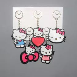 5 Hello kitty keychain