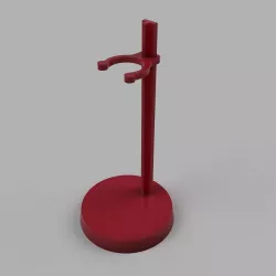 A stand for a doll