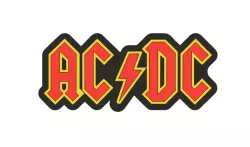 ACDC Logo multimaterial multi color