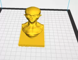 Alien with base