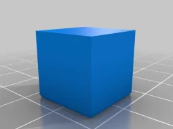 Anti Elephant-Foot Customizable Test Cube