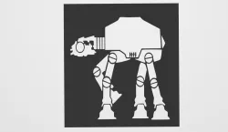 AT-AT Stencil