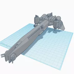 Battleship Space cruiser Claudius