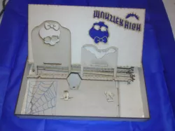 Bed and box Moster Hig Bed and box