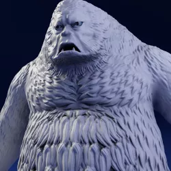 Bigfoot 3D Print Model