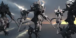 Bionic samurai low res model 1