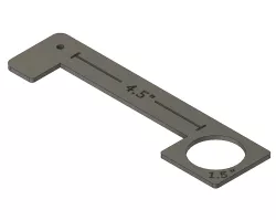 Blue Crab and Clam Gauge - NJ Regulations