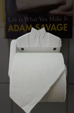 Book/phone/toilet paper  Butler